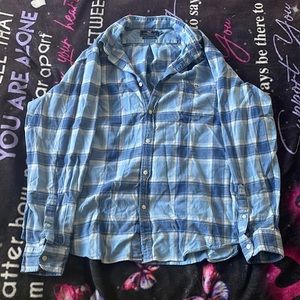 Blue Flannel Shirt